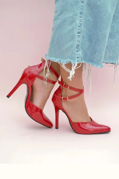 Zapatos Para Mujer Rojos