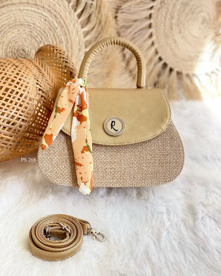 Bolso Manos Libres Antonieta Oro Rosa