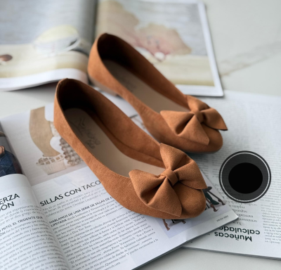 Baletas Para Mujer Cafes de Moda