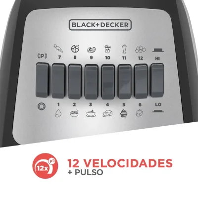 Licuadora Black and Decker Negra