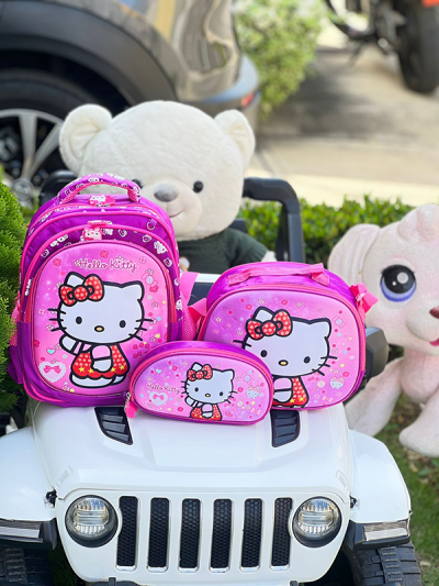 Morral Escolar Para Niña Hello Kitty