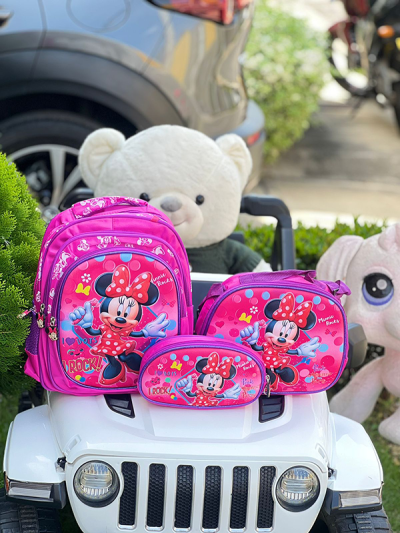 Morral Escolar Para Niña Minie Rock