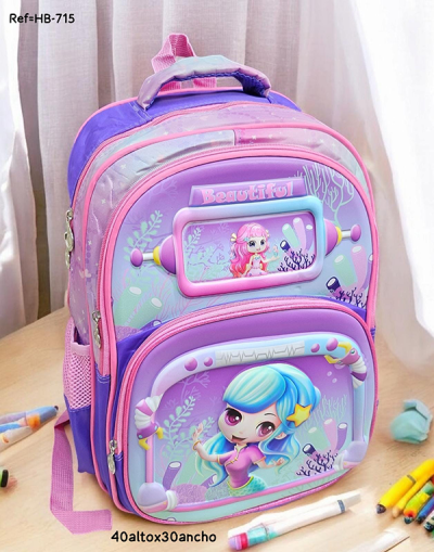Morral Escolar Para Niña School