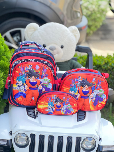 Morral Escolar Para Niño Goku