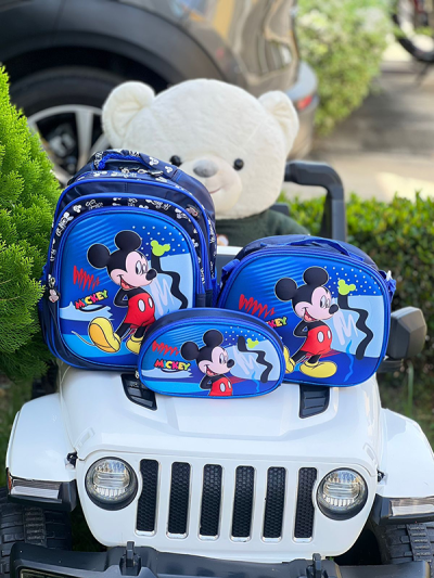 Morral Escolar Para Niño Mickey