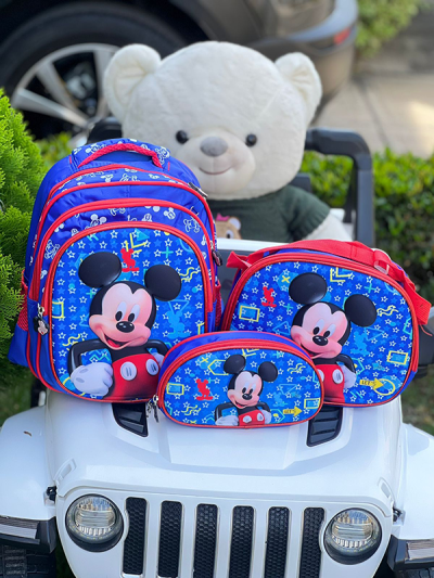 Morral Escolar Para Niño Mickey Mouse