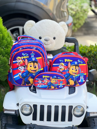 Morral Escolar Para Niño Paw