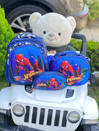 Morral Escolar Para Niño Spiderman Marvel
