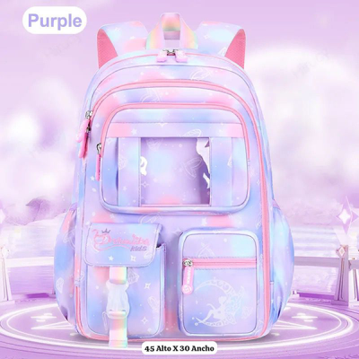 Morral Para Niña Kawai Purple
