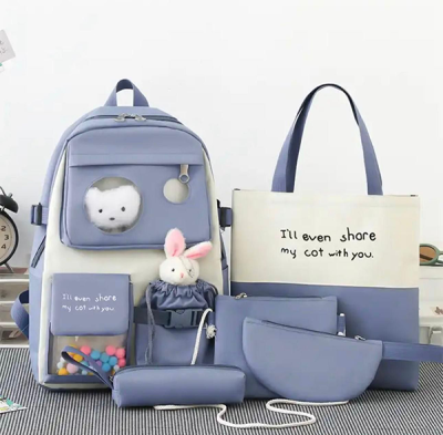 Morral Para Mujer Animals Azul