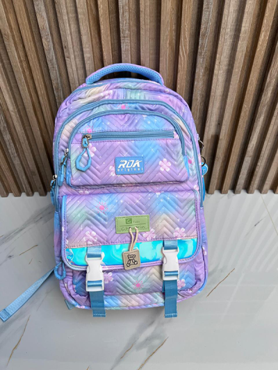 Morral Para Niña Rok Morado Azul