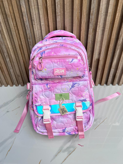Morral Para Niña Rok Rosado
