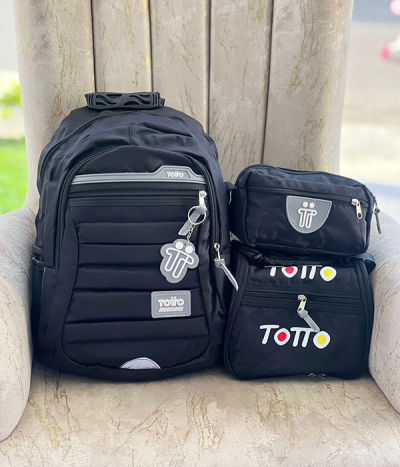 Morral ToTTo Trio Azul Oscuro