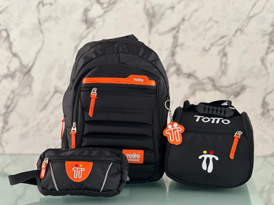 Morral ToTTo Trio Naranja