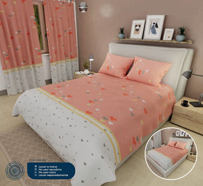 Sábanas Cama King Palo de Rosa