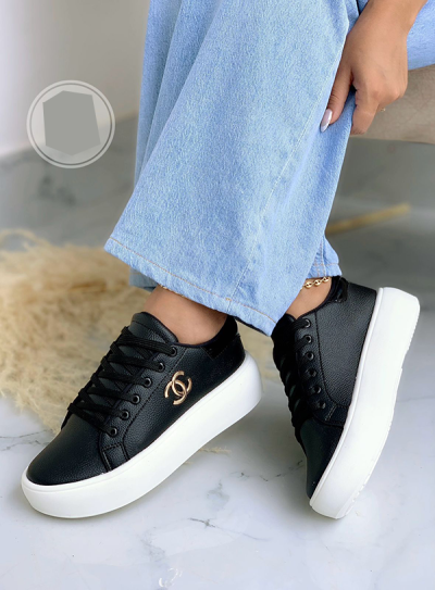 Tenis Para Mujer de Moda Negros