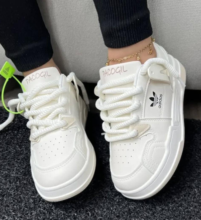 Zapatillas Para Mujer Blancas Adidas Paco Gil