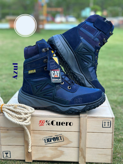 Botas Cat Para Hombre Azules