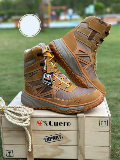 Botas Cat Para Hombre Cafes