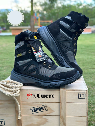 Botas Cat Para Hombre Negras