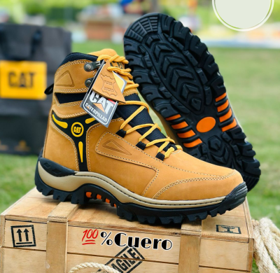 Botas Caterpillar Para Hombre Amarillas