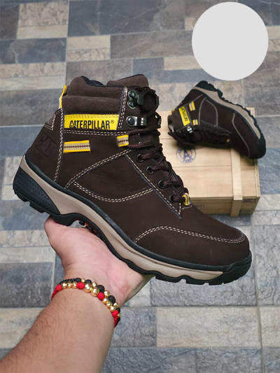 Botas Caterpillar Para Hombre Café