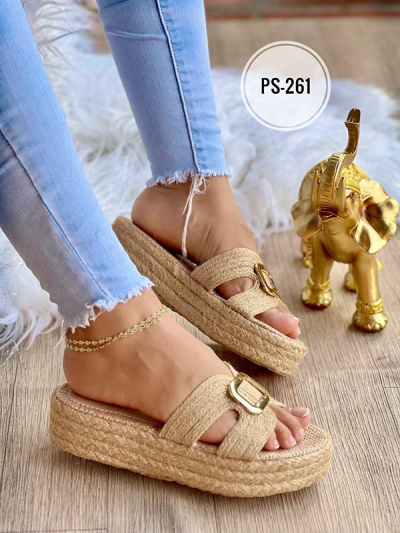 Sandalias en Yute