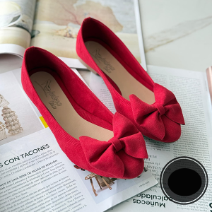Baletas Para Mujer Rojas de Moda