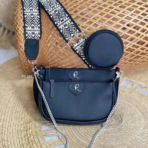 Bolso 3 en 1 Pochette Negro