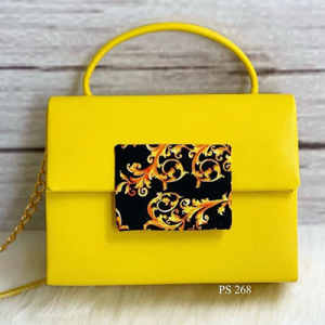 Bolso Manos Libres Doble Funcion Nuqui Amarillo