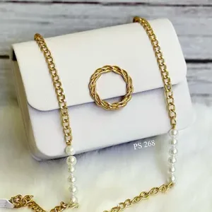 Bolso Manos Libres Knot Blanco