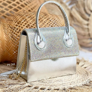 Bolso Mini Bag Vivianne Plateado