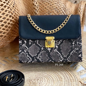 Bolso Snake Negro