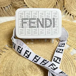 Bolso manos Libres Fendi Blanco