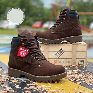 Botas Brahma Para Hombre Cafés