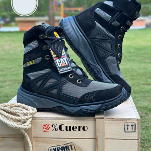 Botas Cat Para Hombre Negras