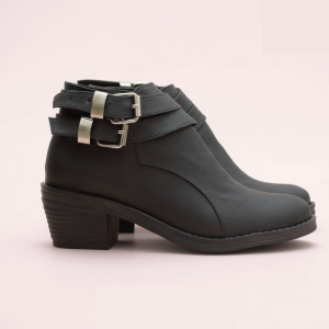 Botines Negros Para Mujer