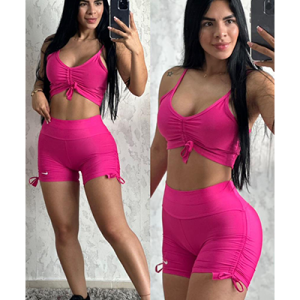 Conjunto Deportivo TechFit Fucsia Two