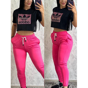 Conjunto Joggers FlexiFit Fucsia