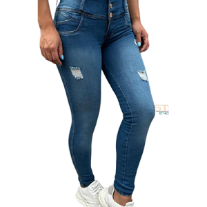 Jean Para Mujer Azul Cobalto