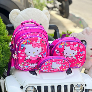 Morral Escolar Para Niña Hello Kitty Rose