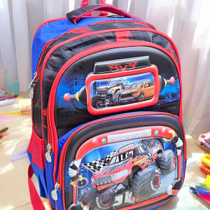 Morral Escolar Para Niño Racing