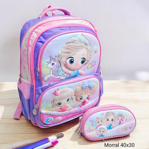 Morral Escolar Para Niña Princess