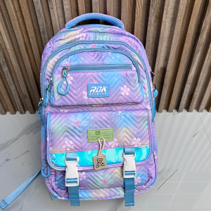 Morral Para Niña Rok Morado Azul