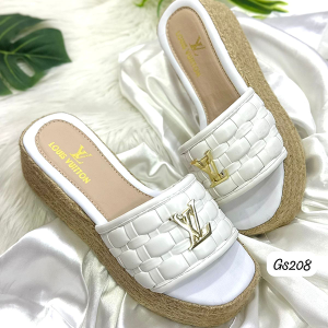 Sandalias LV Para Mujer Blancas