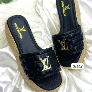 Sandalias LV Para Mujer Negras