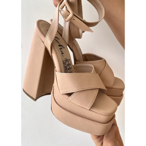 Tacones Angelly Lobo Beige