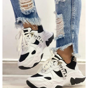 Tenis Para Mujer 100 Gota Negra