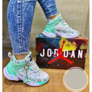 Tenis Para Mujer Jordan Split Verde