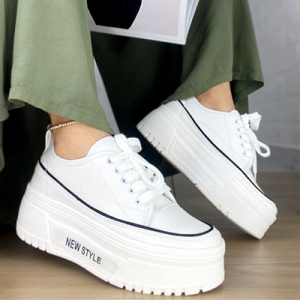 Tenis Para Mujer New Trend Blancos